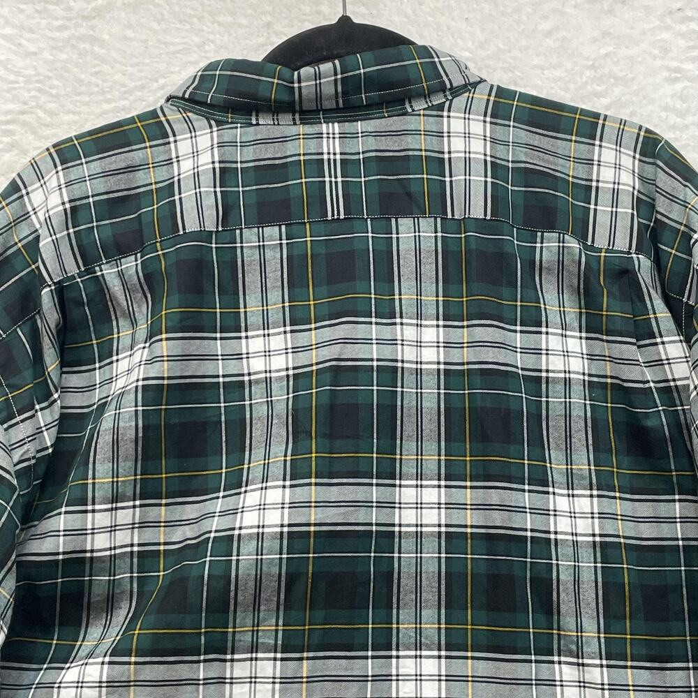 Polo Ralph Lauren Shirt Mens 3XB Green Plaid Big & Tall Long Sleeve Button Down - Picture 6 of 12